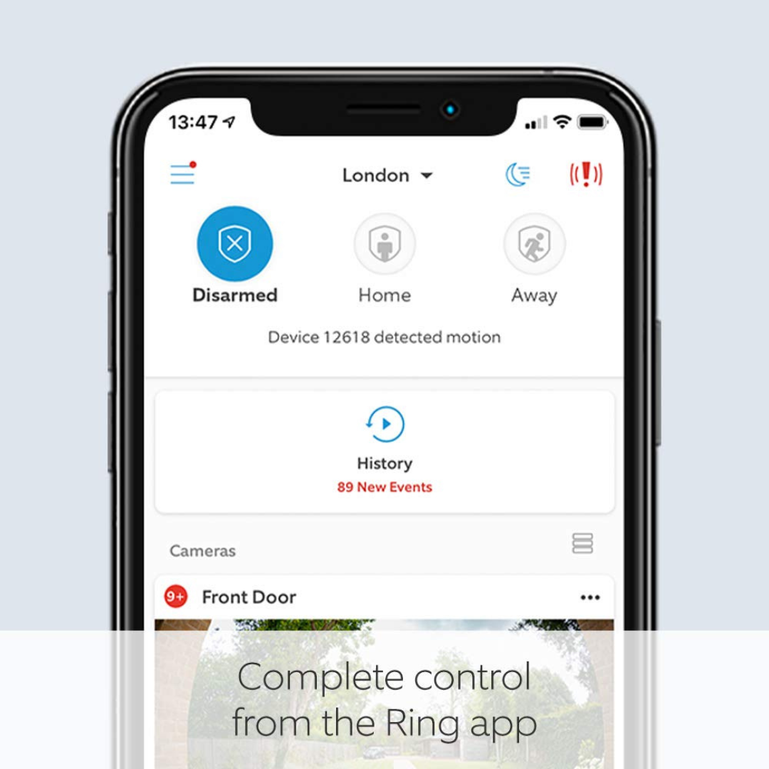 Ring Video Doorbell Wired with Chime – Advanced Motion Detection, Night Vision