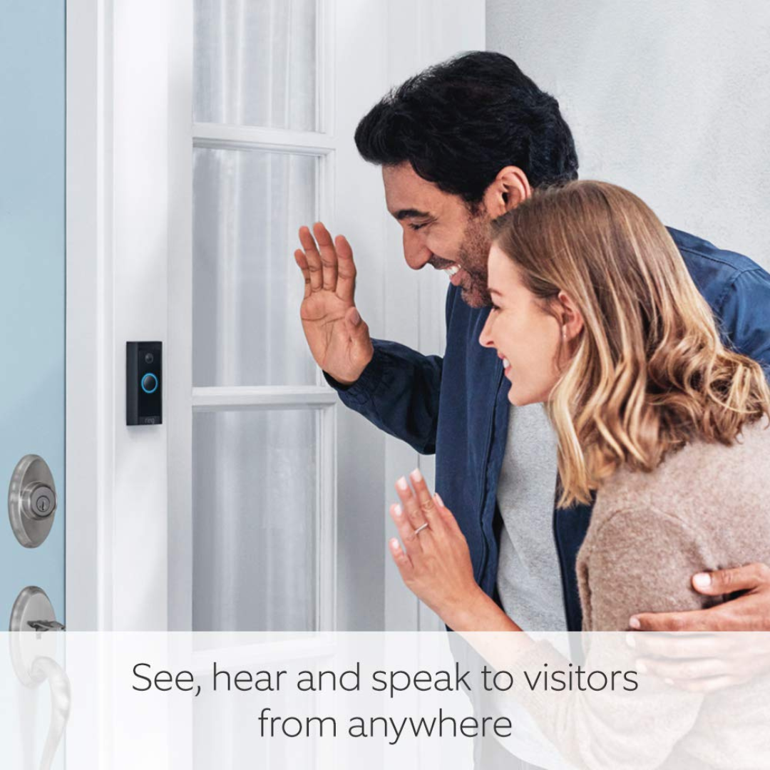 Ring Wired Doorbell Camera – 1080p HD Video, Motion Alerts, Requires Existing Wiring