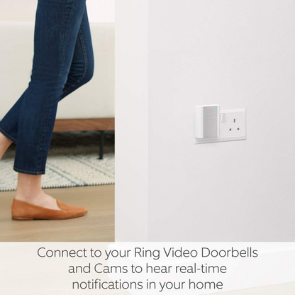 Ring Video Doorbell Wired with Chime – Advanced Motion Detection, Night Vision